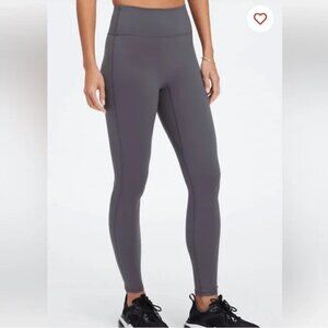 Fabletics Trinity Motion365 High-Waisted Legging Pewter Gray